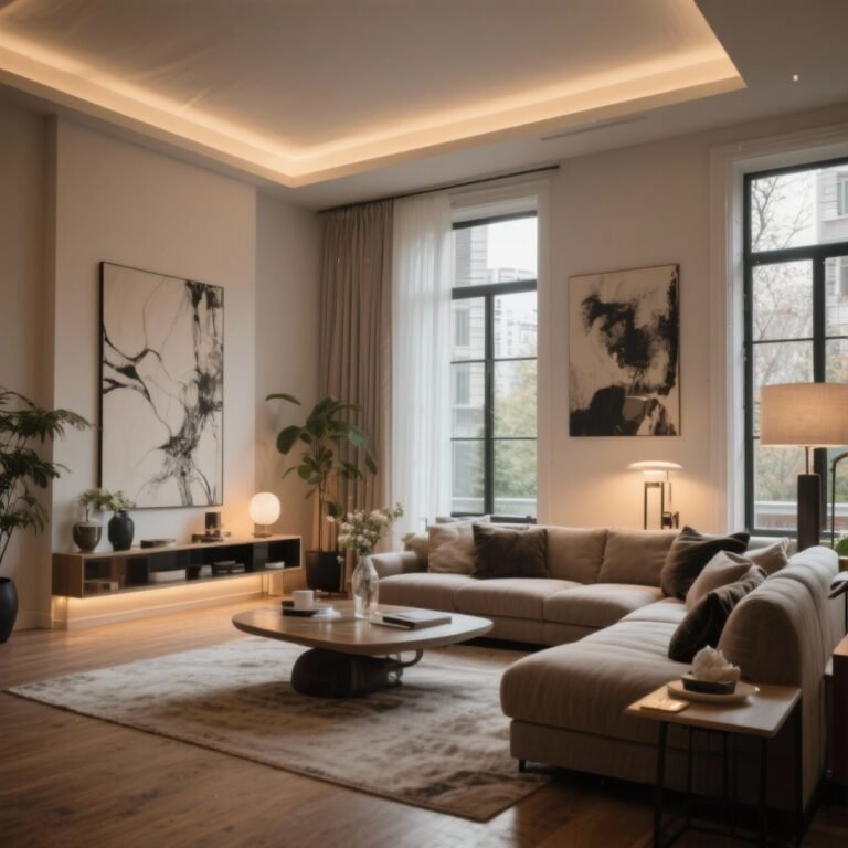 implause interior solutions - living room interior design